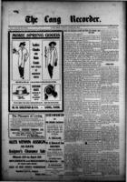 The Lang Recorder March 20, 1914