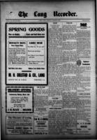 The Lang Recorder March 6, 1914