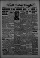 Shell Lake Eagle July 6, 1945