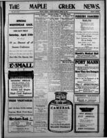 The Maple Creek News April 23, 1914