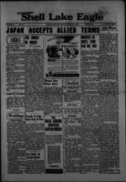 Shell Lake Eagle August 17, 1945