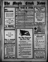 The Maple Creek News November 14, 1918