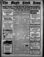 The Maple Creek News September 16, 1915