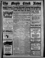 The Maple Creek News September 23, 1915