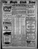 The Maple Creek News September 30, 1915