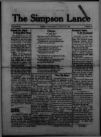 The Simpson Lance January 28, 1942