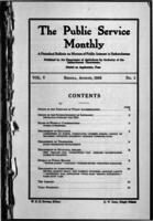 The Public Service Monthly August 1916