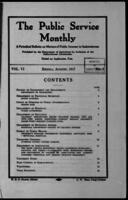 The Public Service Monthly August 1917