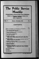 The Public Service Monthly December 1916