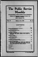 The Public Service Monthly July 1916