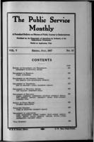 The Public Service Monthly July 1917