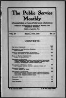 The Public Service Monthly June 1916