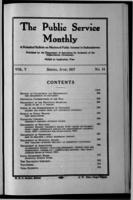 The Public Service Monthly June 1917