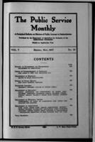 The Public Service Monthly May 1917