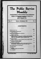 The Public Service Monthly September 1916