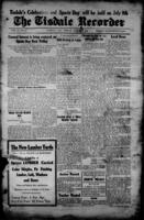 The Tisdale Recorder July 22, 1915 [July 2, 1915]