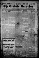 The Tisdale Recorder June 18, 1915