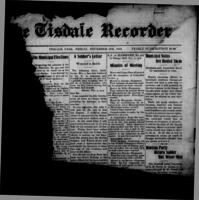 The Tisdale Recorder November 27, 1914