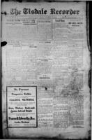 The Tisdale Recorder October 15, 1915