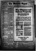 The Watrous Signal October 31, 1918
