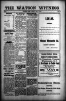 The Watson Witness January 7, 1916