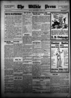 The Wilkie Press April 1, 1915