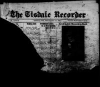 Tisdale Recorder December 15 , 1916