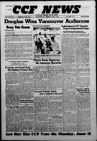 CCF News for British Colombia and the Yukon June 7, 1945