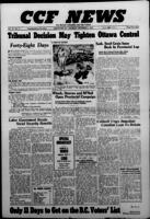 CCF News for British Colombia and the Yukon September 6, 1945