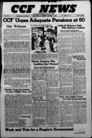 CCF News for British Colombia and the Yukon October 11, 1945