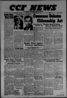 CCF News for British Columbia and the Yukon May 9, 1946