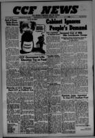 CCF News for British Columbia and the Yukon October 3, 1946