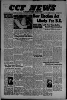 CCF News for British Columbia and the Yukon November 7, 1946