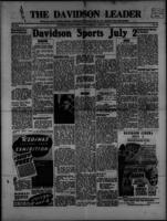 The Davidson Leader June 27, 1945
