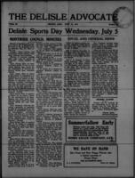 The Delisle Advocate June 15, 1944