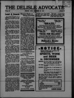 The Delisle Advocate November 29, 1945