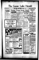 The Goose Lake Herald September 21, 1939