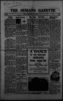 The Semans Gazette August 4, 1943