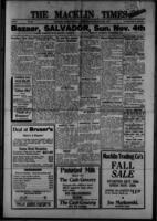 The Macklin Times October 24, 1945