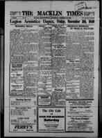 The Macklin Times November 2, 1949