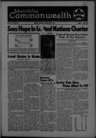 Manitoba Commonwealth June 30, 1945