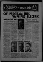 Manitoba Commonwealth November 10, 1945