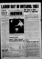 Ontario CCF News August 30, 1951