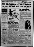 Ontario and Maritime CCF News July 1, 1953