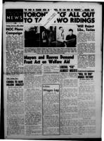 Ontario and Maritime CCF News November 1, 1954