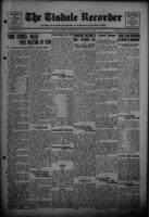 The Tisdale Recorder January 11, 1939