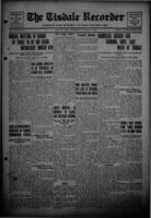The Tisdale Recorder March 1, 1939