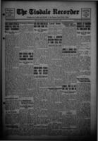 The Tisdale Recorder March 8, 1939