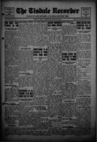 The Tisdale Recorder March 29, 1939