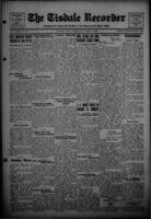 The Tisdale Recorder April 19, 1939
